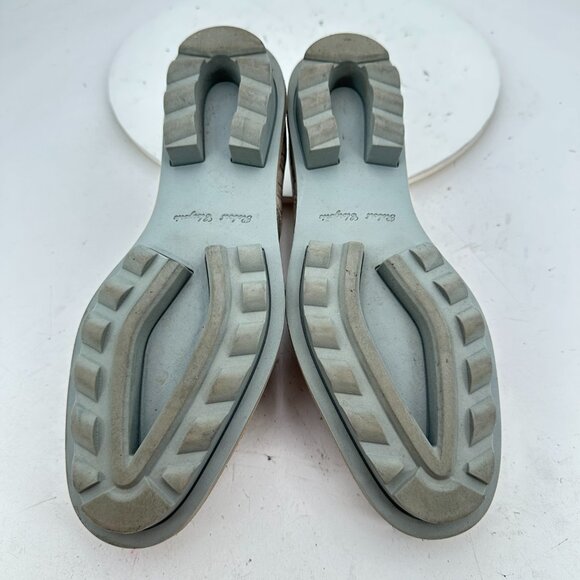 Robert Clergerie Men Size 9B White Grey Snake Pattern Leather Derby Shoes - Picture 8 of 12